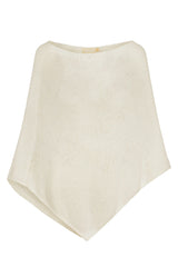 Dominica Poncho Open Knit - Ivory
