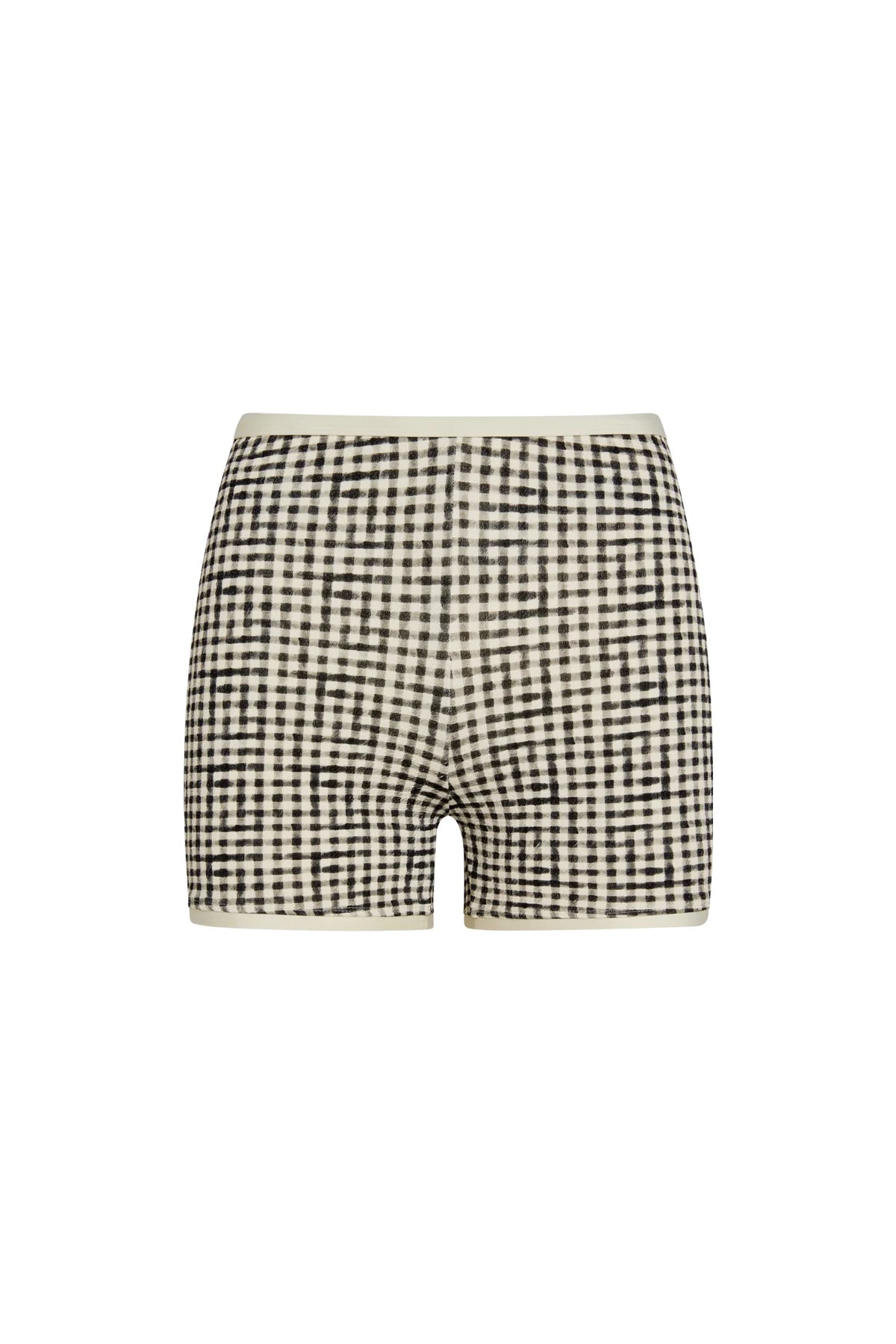 Santa Cruz Short Colorblock - Black Gingham