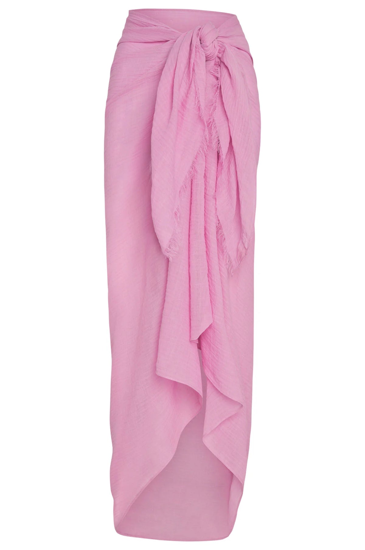 St. Tropez Sarong - Moonlight Crinkle Linen
