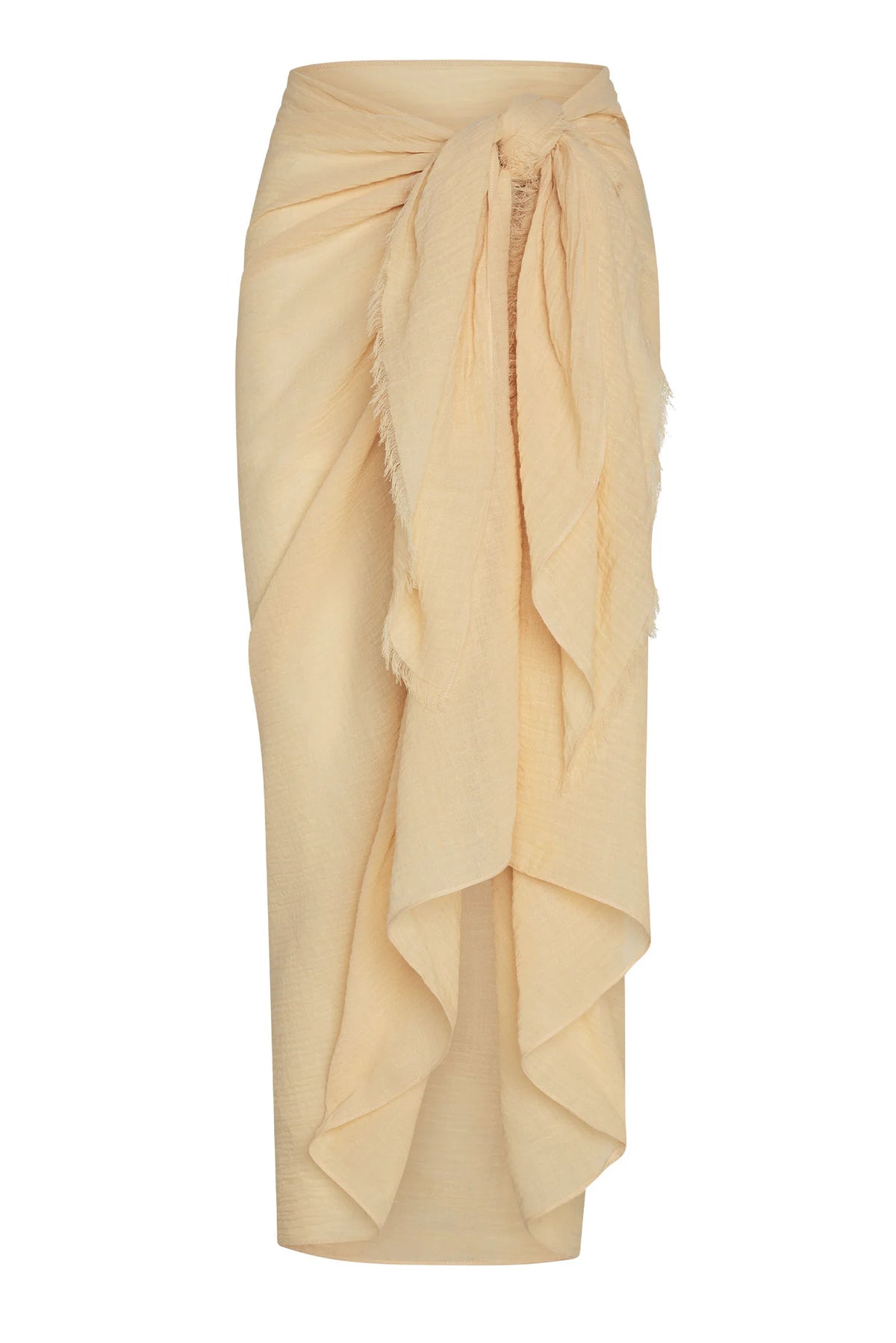 St. Tropez Sarong - Raffia Crinkle Linen