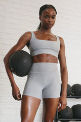 Griffith Short 6.25" - Heather Grey