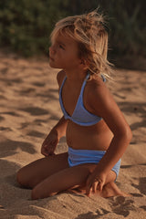 Palma Top & Seychelles Bottom Set - Pool Crinkle