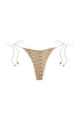 Palma Thong Color Block - Porto Cervo Gold