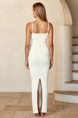 Provence Dress - Ivory Knit Rib