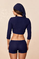 Cali Short - Midnight Crinkle