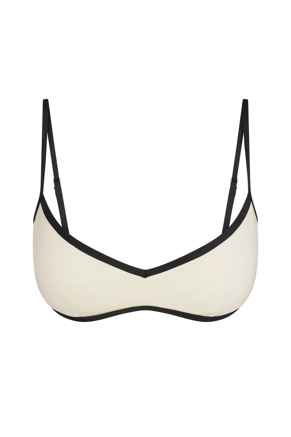 Ravello Top - Ivory/Black