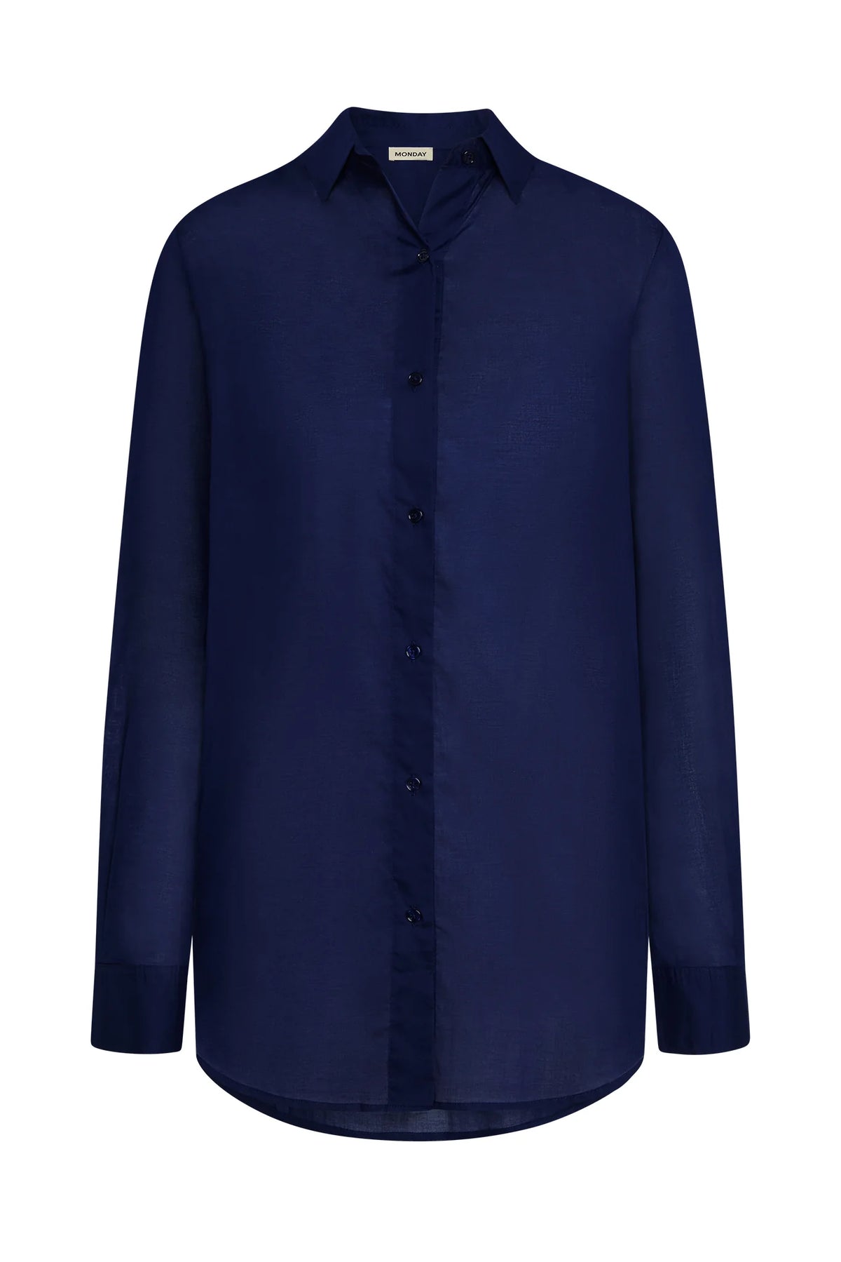 Fiji Tunic - Midnight Cotton Voile