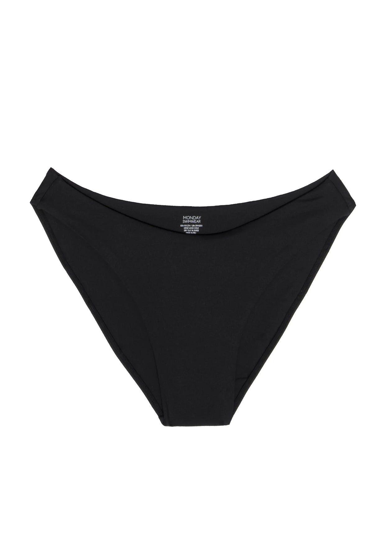 Seychelles Bottom - Black (Modest Coverage)