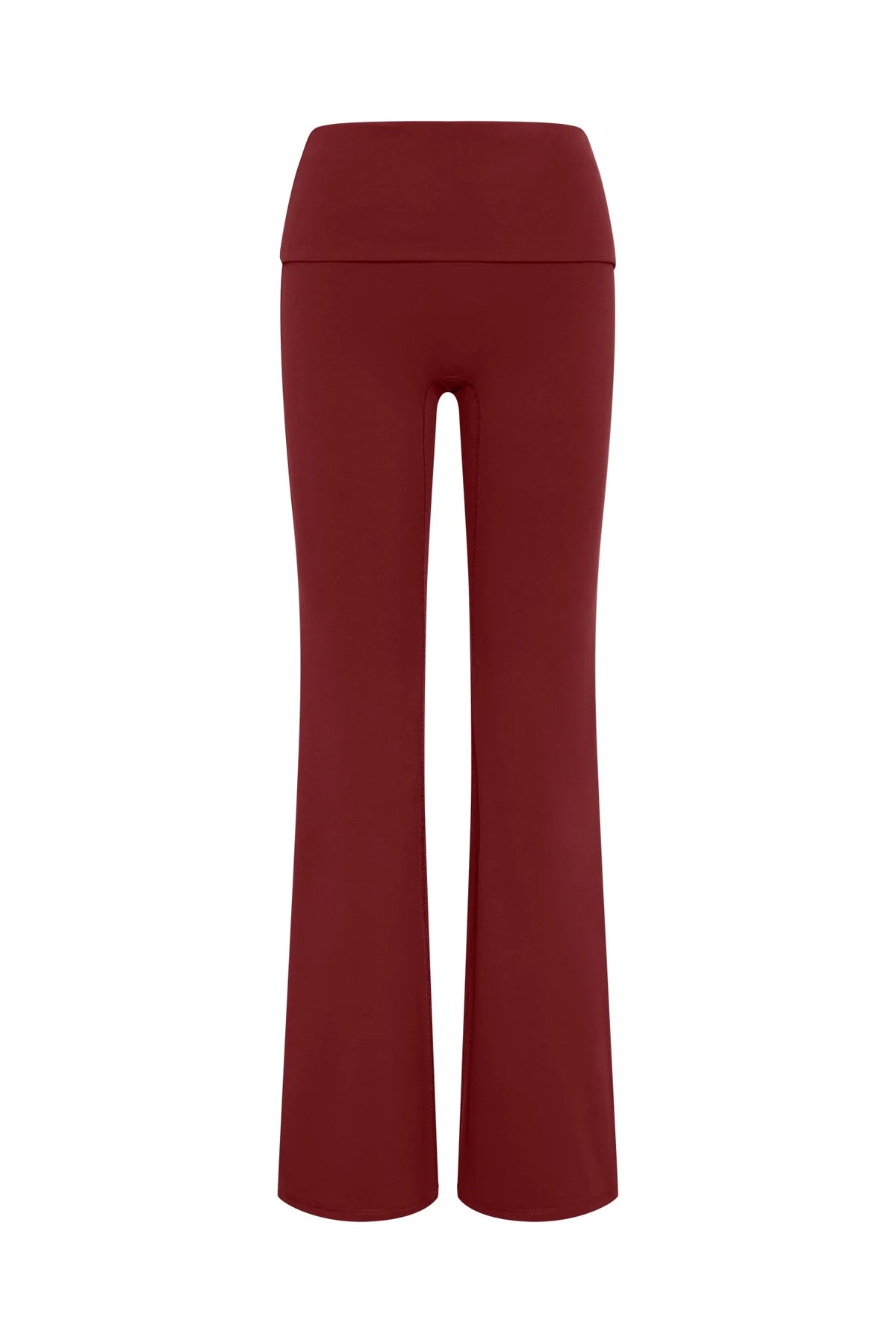 Melrose Flared Legging - Burgundy