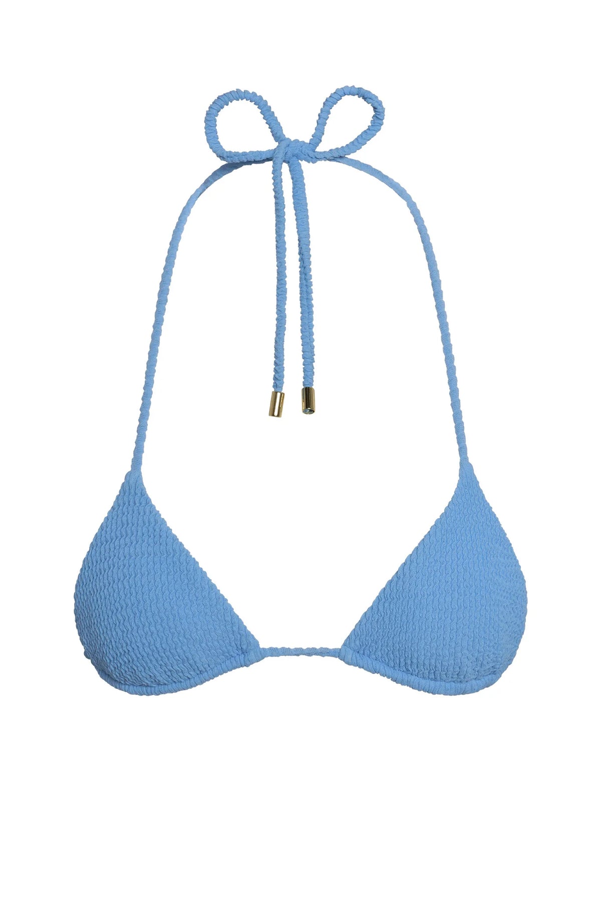 Taormina Top - Azure Crinkle