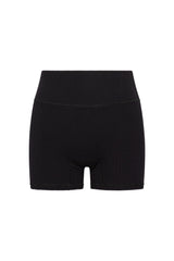 Elysian Short 4.5" - Black Lightweight Rib