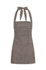Montserrat Mini Dress - Husk Geo