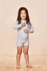Hilo One Piece Kids - Sky Gingham
