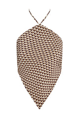 Prato Top - Husk Geo Silk