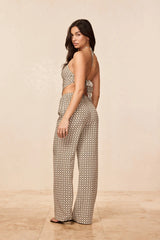 Belize Pant - Tile Geo Silk