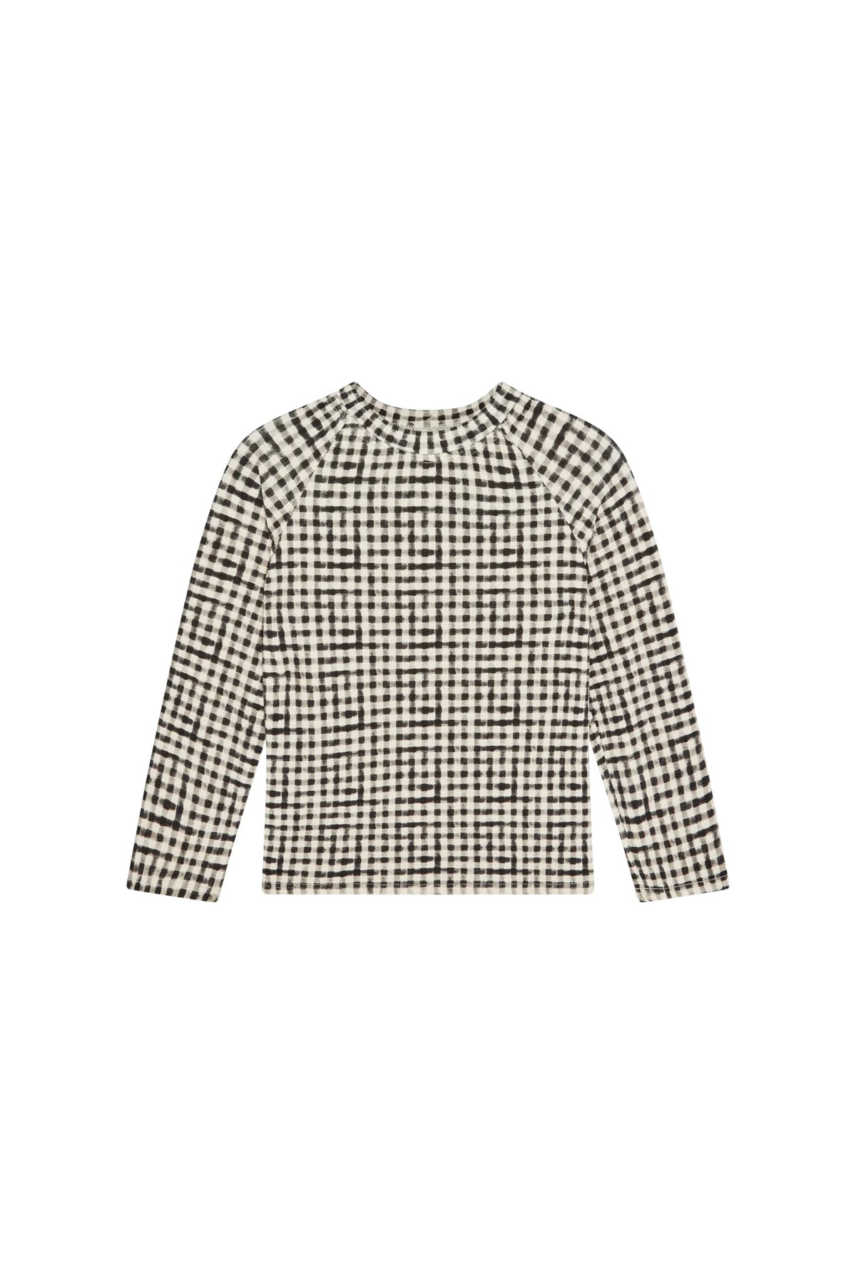 Bondi Rashguard Kids - Black Gingham