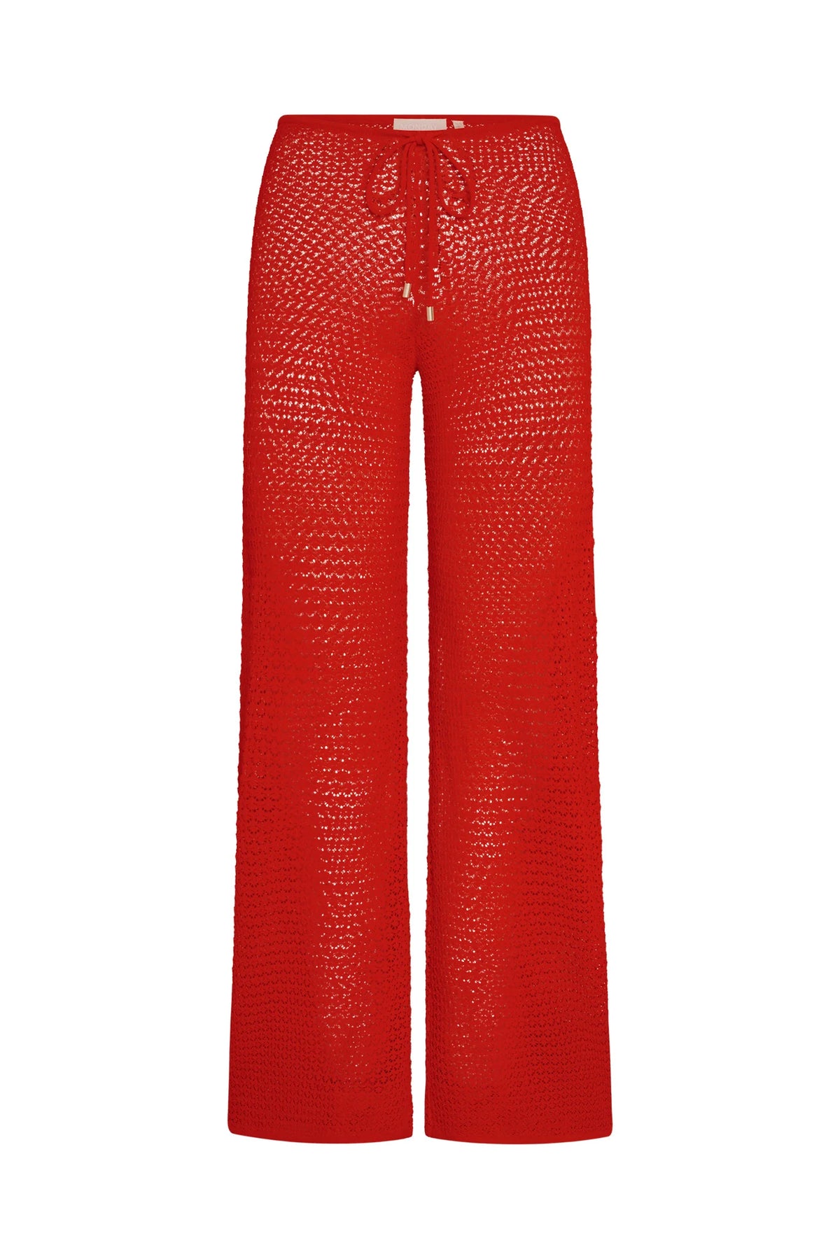 Belize Knit Pant - Chili Pepper Lace Crochet