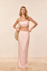 San Diego Top - Powder Pink Linen