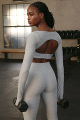 Bellevue Top - Heather Grey