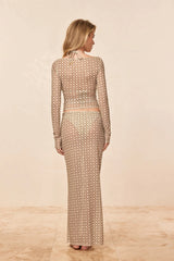 Fontelina Skirt - Tile Geo Mesh