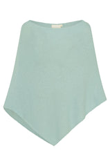 Dominica Poncho Open Knit - Light Slate