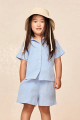 Pacific Beach Shirt Kids - Sky