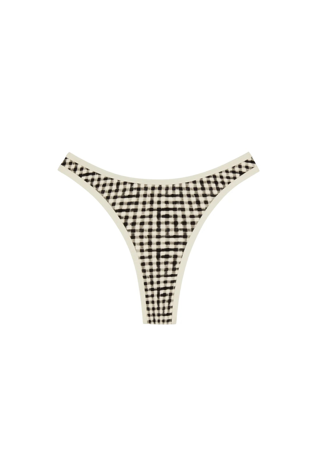 Somerset Bottom - Black Gingham