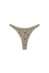 Somerset Bottom - Black Gingham