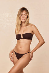 Brazil Thong - Espresso Wide Rib