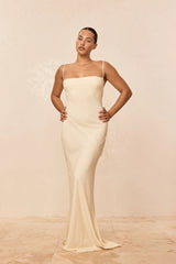 Cote D'azur Dress - Ivory Geo