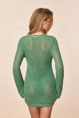 Corossol Mini Dress - Pond Petit Crochet
