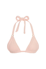 Morocco Top - Powder Pink Rib