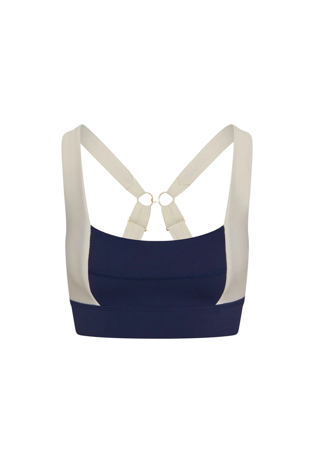 Tash Bra - Midnight/Ivory Jersey