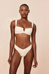 Clovelly Top - Ivory
