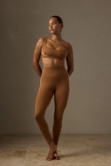 Acadia Legging - Caramel/Ivory