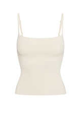 Provence Top - Ivory Knit Rib