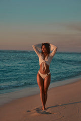 St. Barth's Top - Ivory Crochet