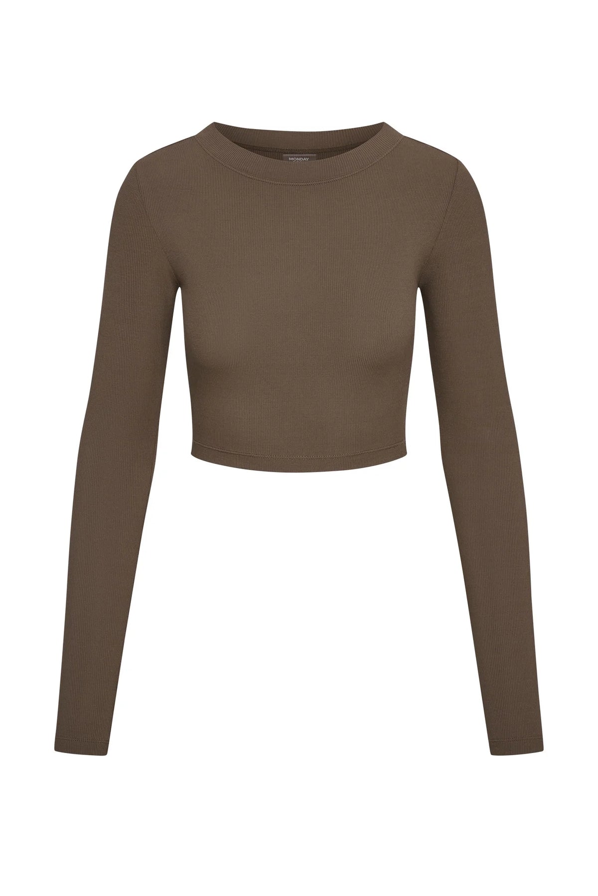 Hayworth Long Sleeve - Stone Lightweight Rib