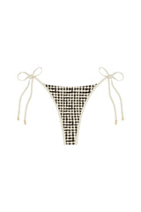 Palma Bottom - Black Gingham