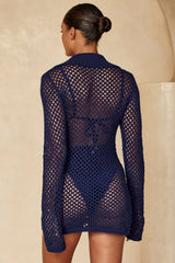Newport Dress - Midnight Crochet