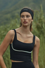 Zion Tank - Black/Ivory