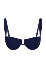 Cala Roja Top - Midnight Crinkle