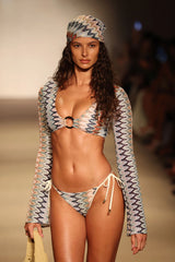 Montego Crop Top - Porto Cervo Multi