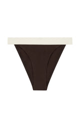 Santorini Bottom - Espresso/Ivory