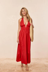 Santa Cruz Dress - Chili Pepper