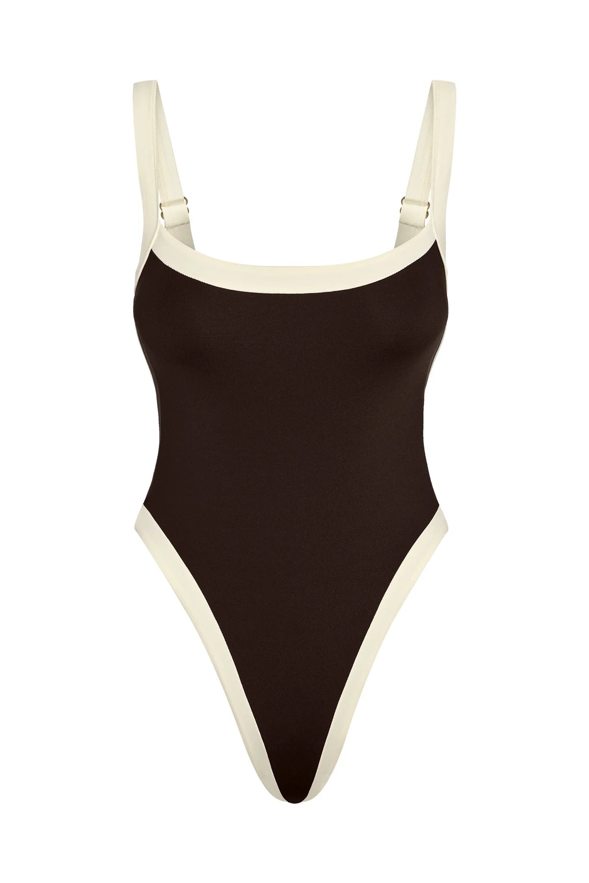 Barcelona One Piece - Espresso/Ivory