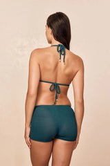 Cali Short - Evergreen Crinkle