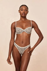 Somerset Bottom - Black Gingham
