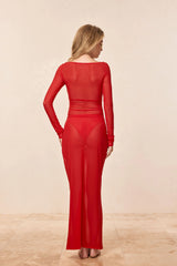 Fontelina Skirt - Chili Pepper Mesh