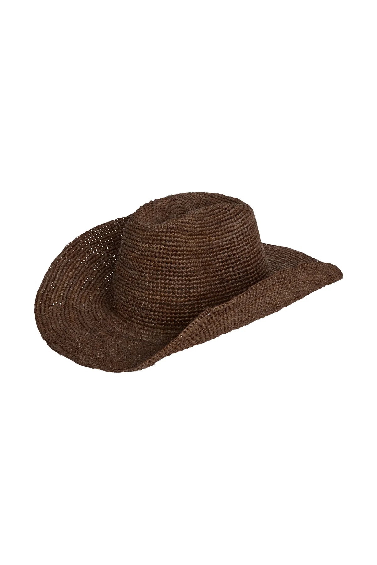 Exuma Raffia Hat - Espresso
